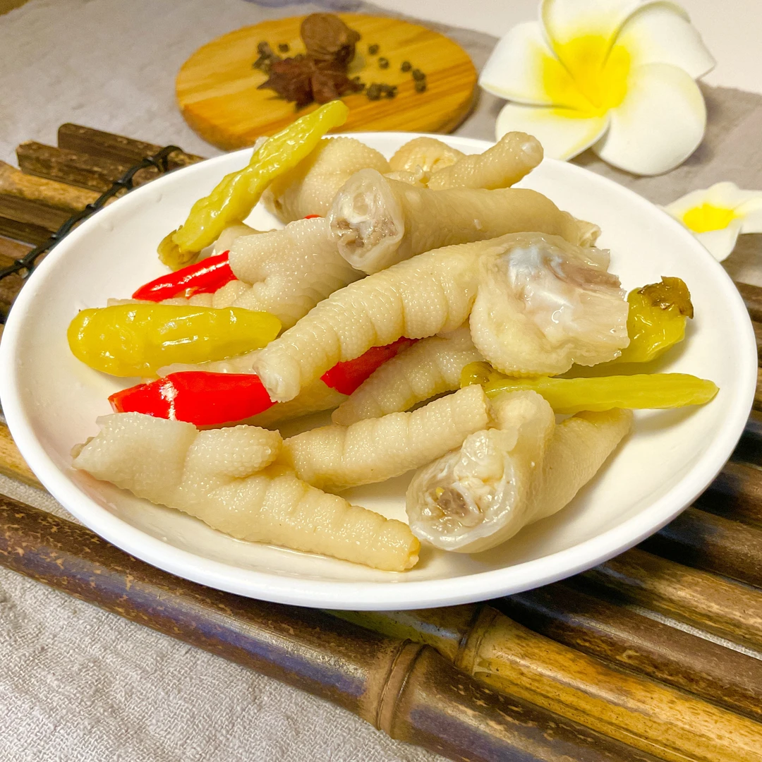 美召云南沙甸清真带骨泡椒鸡爪