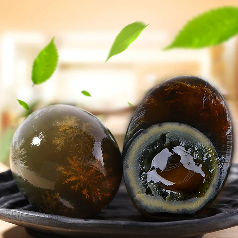 林小二正宗鄱阳湖松花鸭皮蛋传统无铅工艺农家自制营养多规格可选