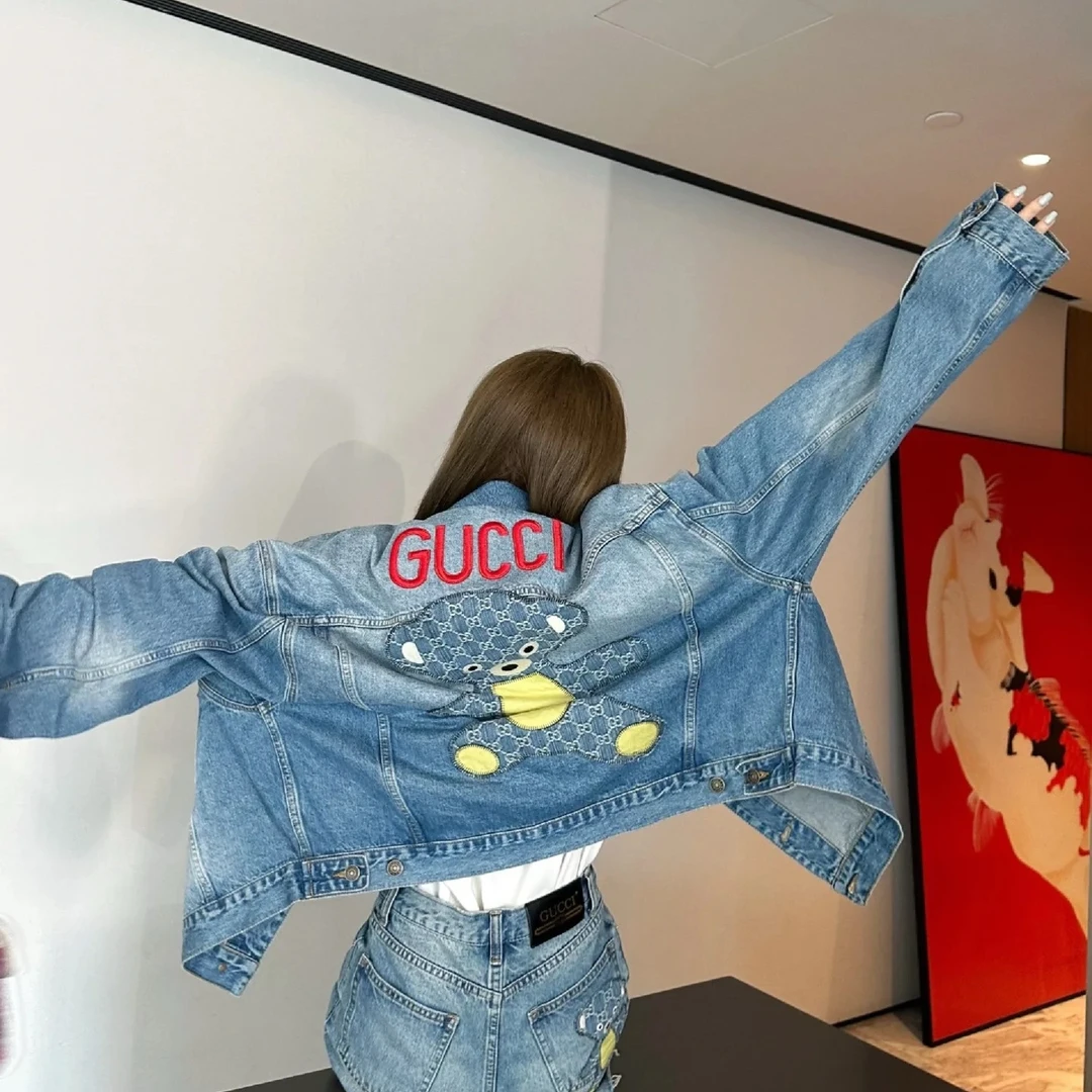 GUCCI/古驰榛榛精选/99新/vv00428/古驰外套/42码