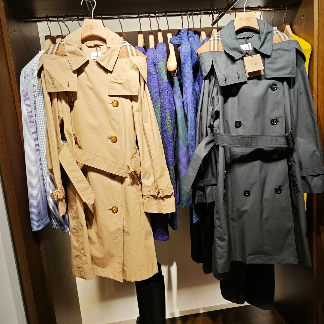 【巴黎直邮】Burberry巴宝莉风衣女 时尚休闲风衣中长款 80922621