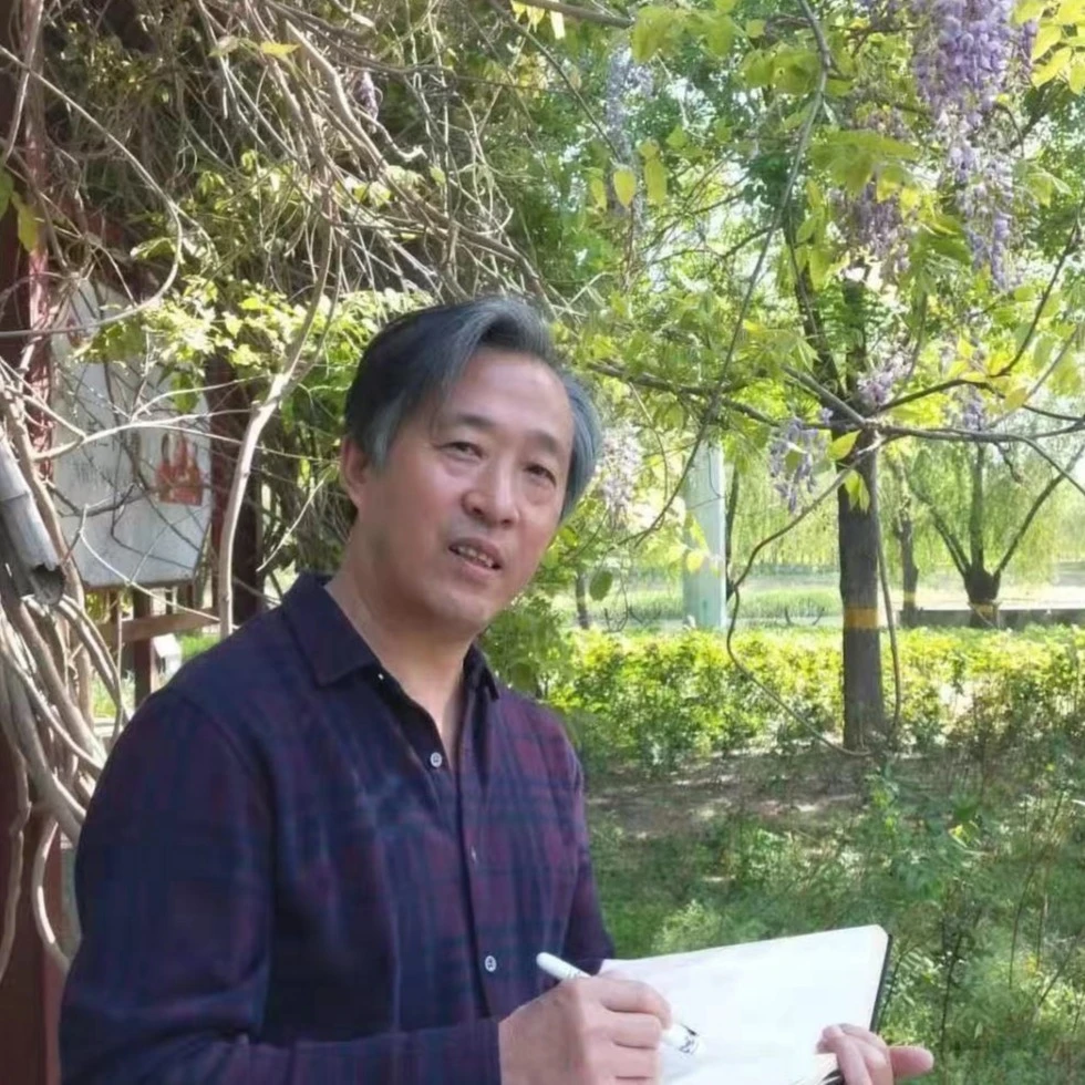 【DG藏品/吴景砚/字画/梅开五福/不带框】