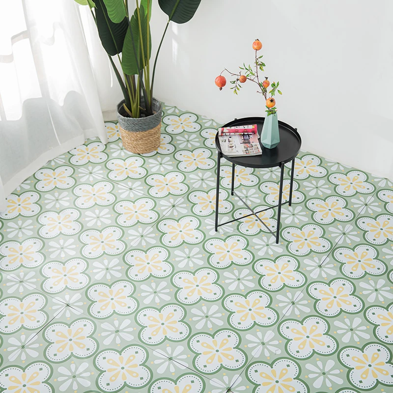 子瑜自粘地板贴防水耐磨厨房出租屋宿舍pvc石塑塑胶地板革免胶