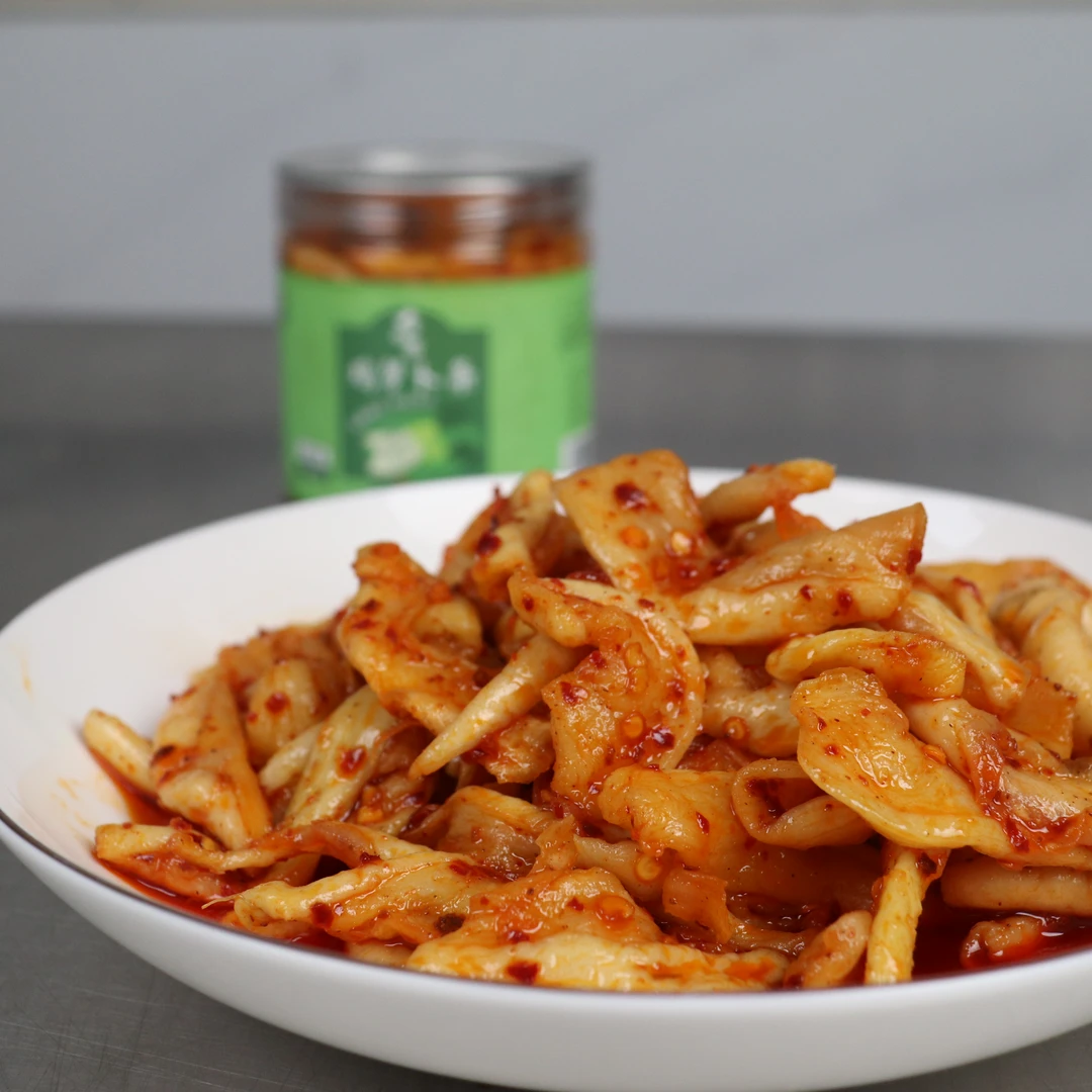 衡阳特产美食鸡萝卜金甲岭地方特色季节美味萝卜条爽脆剁椒300g装