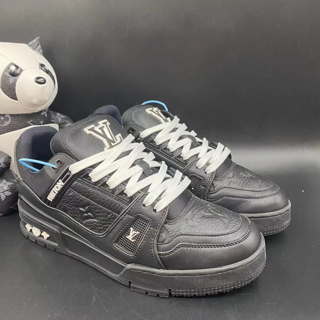 成色不同/Louis Vuitton/路易威登黑武士/黑色艺术馆吹呢/trainer