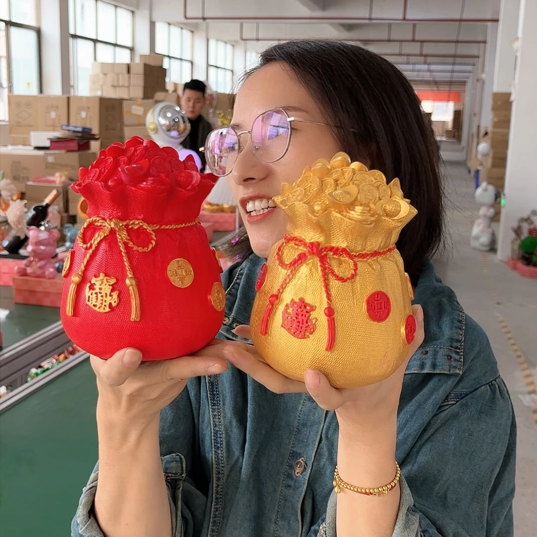 【闪购商品】树脂2个钱袋