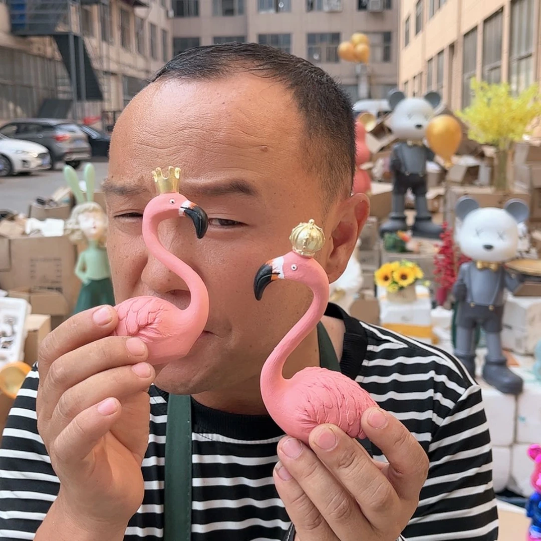 【闪购商品】有机玻璃火烈鸟