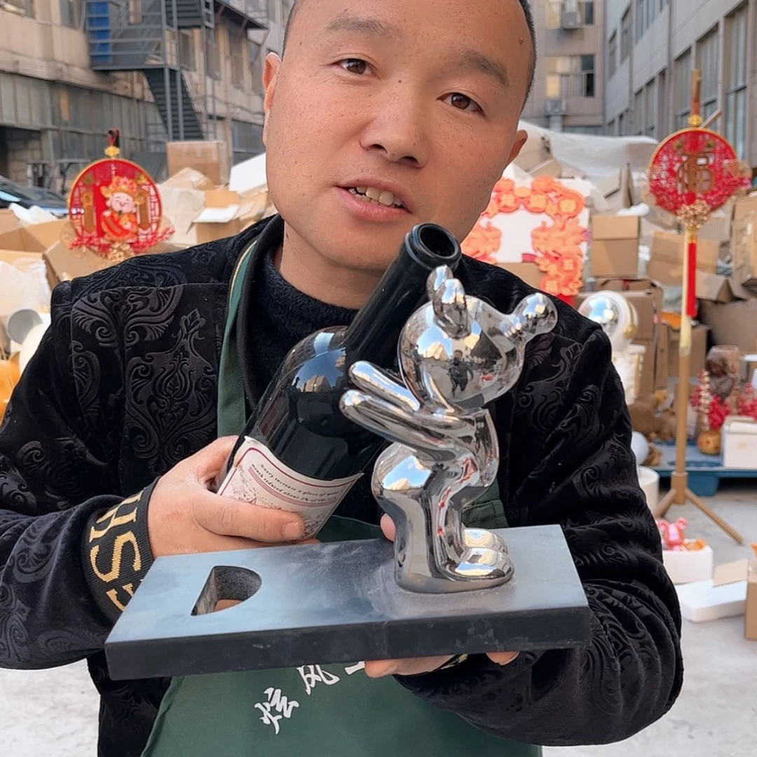 【闪购商品】树脂熊酒驾