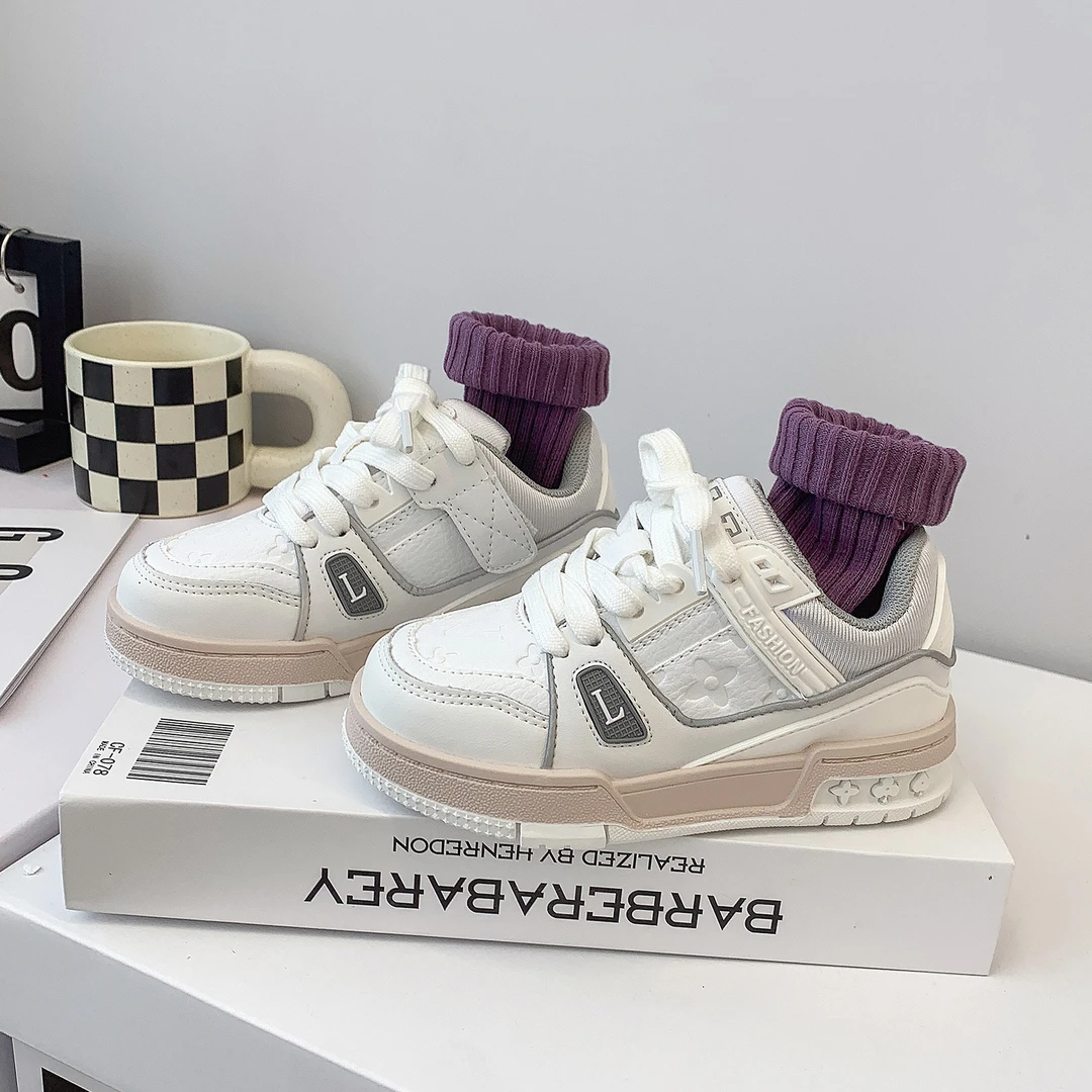 小白鞋网鞋春季新款百搭运动男童女童男宝女孩小白鞋男童儿童韩版