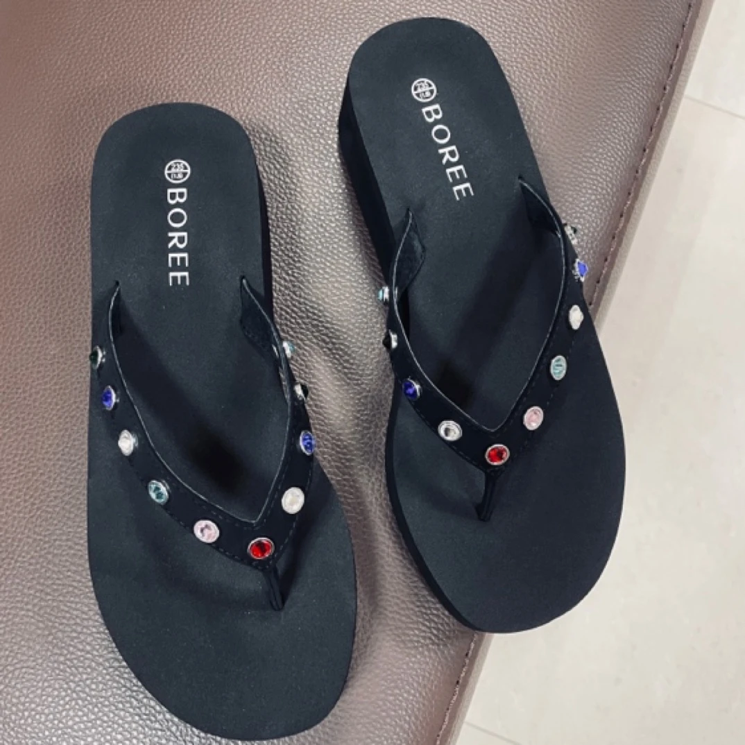 宝人新品人字拖鞋女夏季