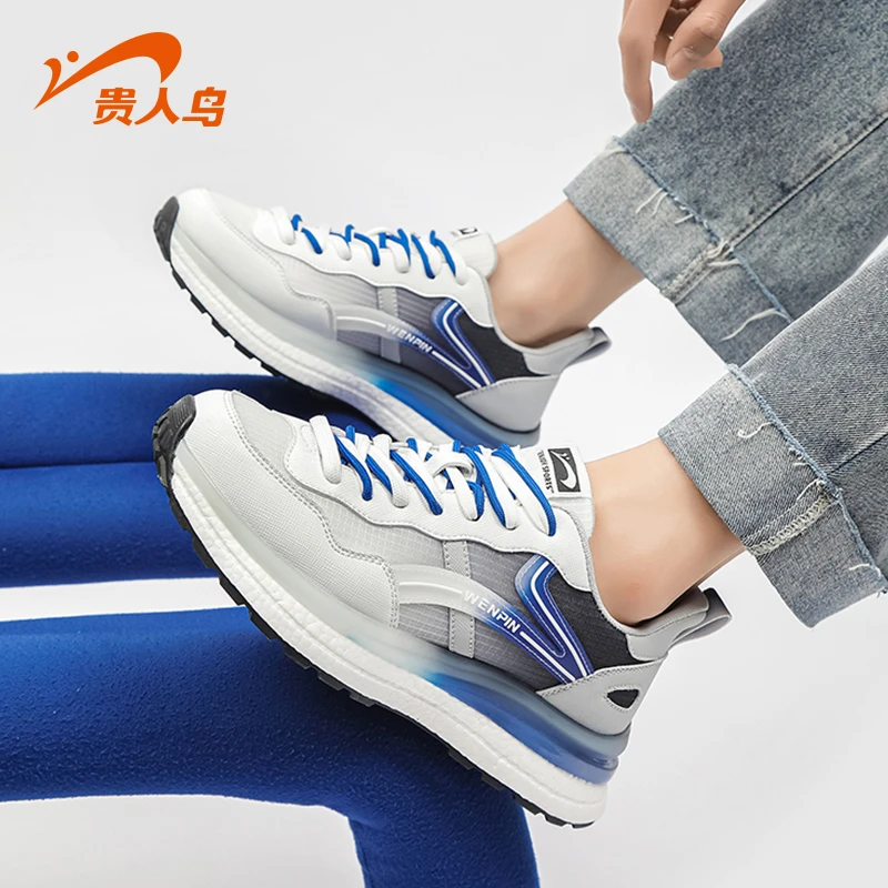 贵人鸟男鞋夏季复古跑鞋休闲鞋百搭透气减震运动鞋男款F3B8033
