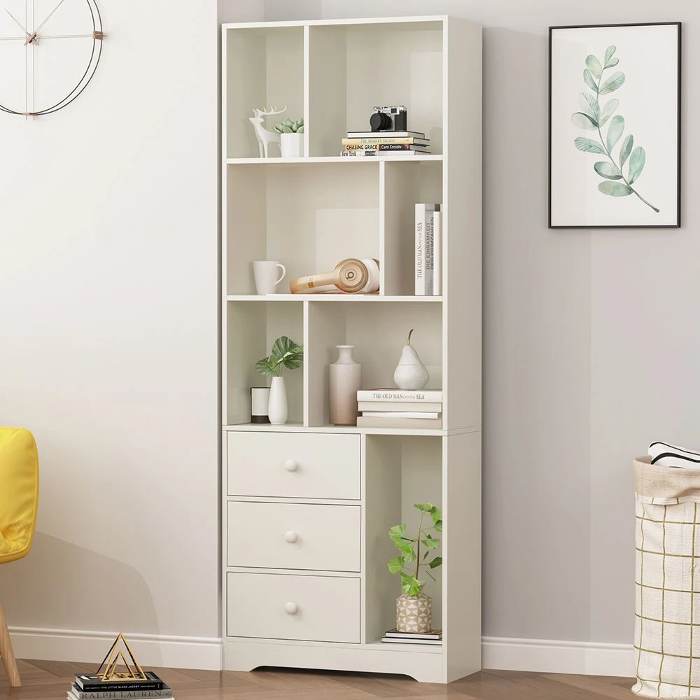 书架简易置物架简约小书架柜靠墙窄柜学生宿舍创意实用夹缝收纳柜