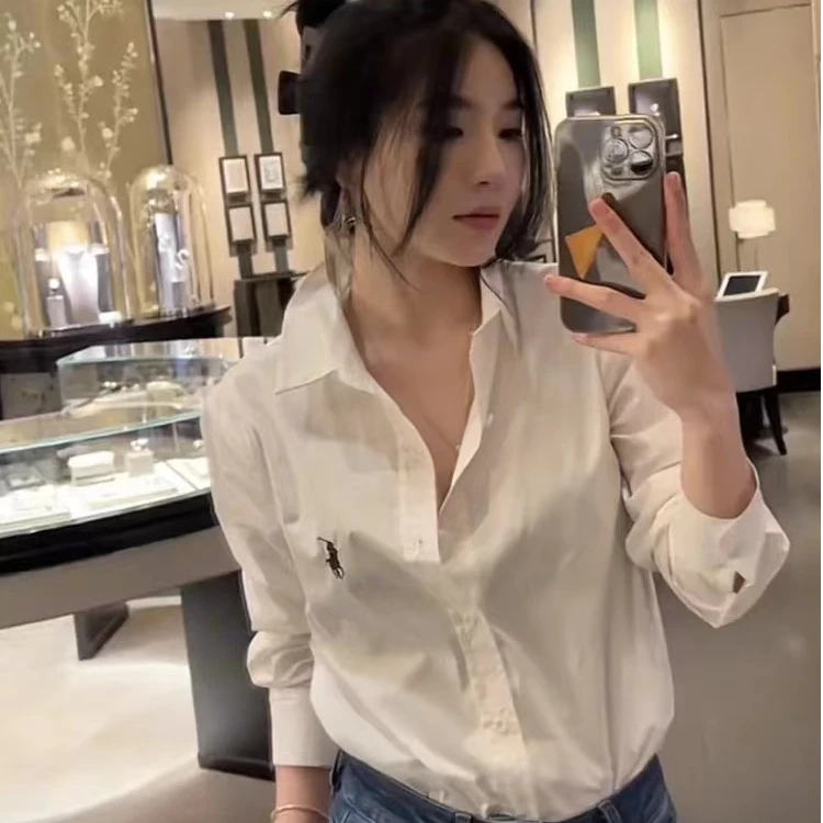 衬衫女2024年新款洋气时尚设计感高级宽松慵懒风长袖衬衣春秋