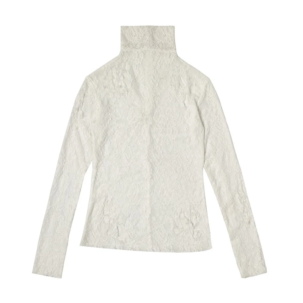 AONE4SURE x ILOVEUIHATEU 联名蕾丝高领紧身长袖