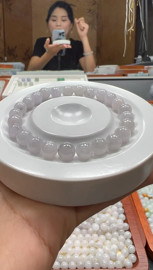 【闪购商品】翡翠手链未镶嵌珠子25颗多样性发货