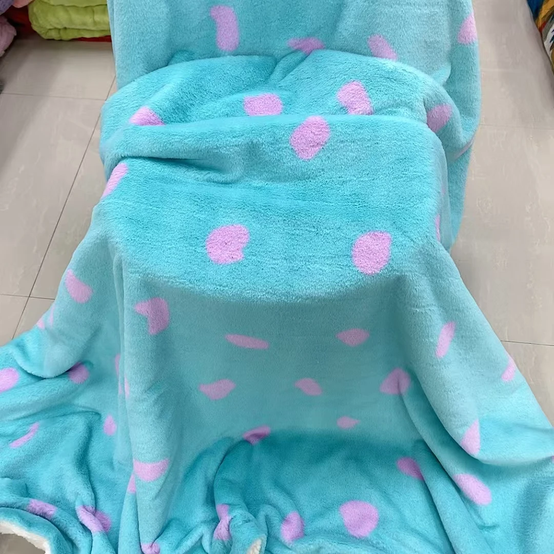 150X200蓝色兔兔被套