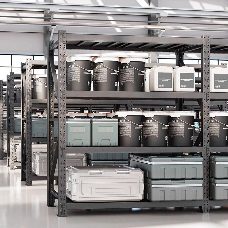 多层仓储货架五金货架置物架落地储物架超市快递收纳架家用货架子