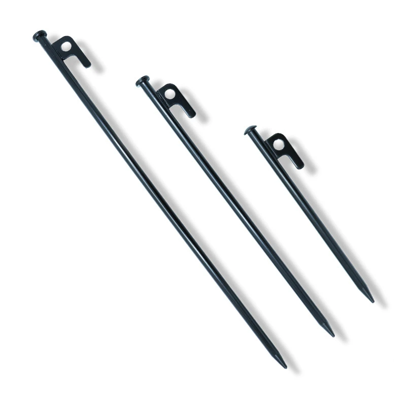 多规格露营地钉加粗加长户外野营天幕帐篷专用钢铁地钉沙滩营地钉