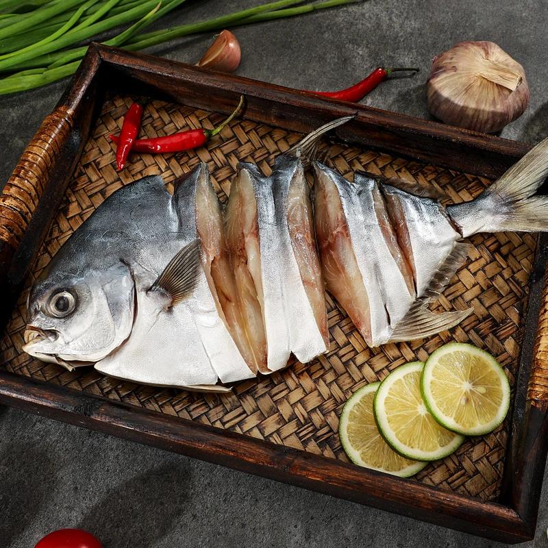 广东阳江 淡晒金鲳鱼  金鲳鱼干真空包装鲜味肉质品质美味