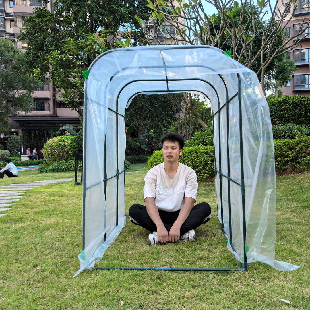 【工厂现货】16mm加粗管暖房阳台花棚植物暖房园艺冬季保温简易花房