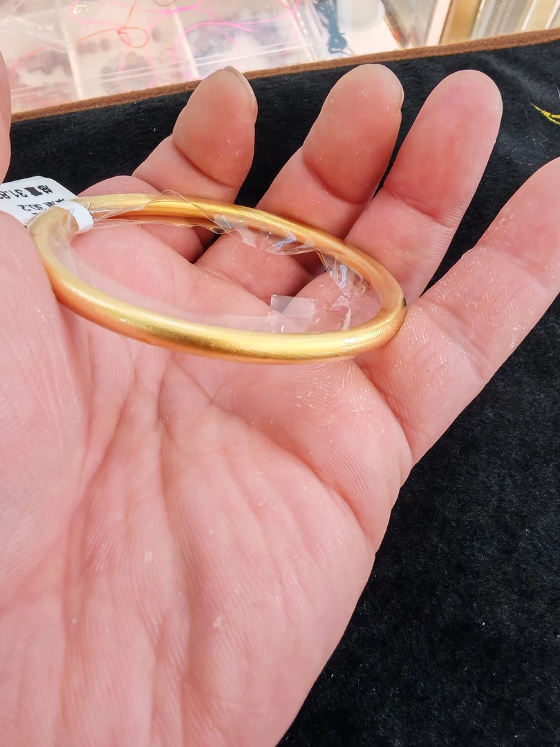 非金属手镯 古法素圈