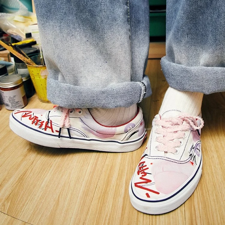 VANS范斯官方 亚洲艺术家联名Era活力缤纷吸睛帆布鞋VN000EWZCY7
