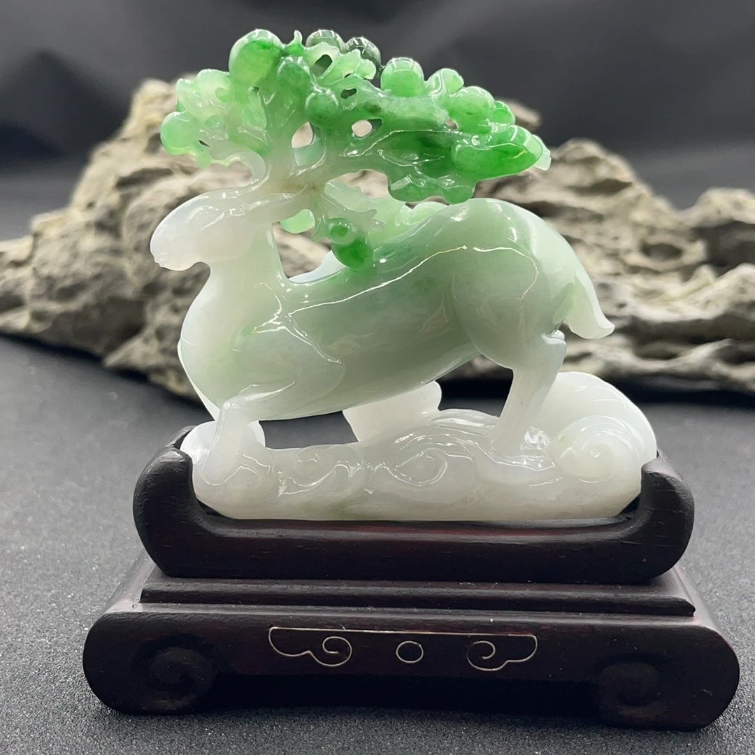 BY1019EHLZ235 翡翠摆件