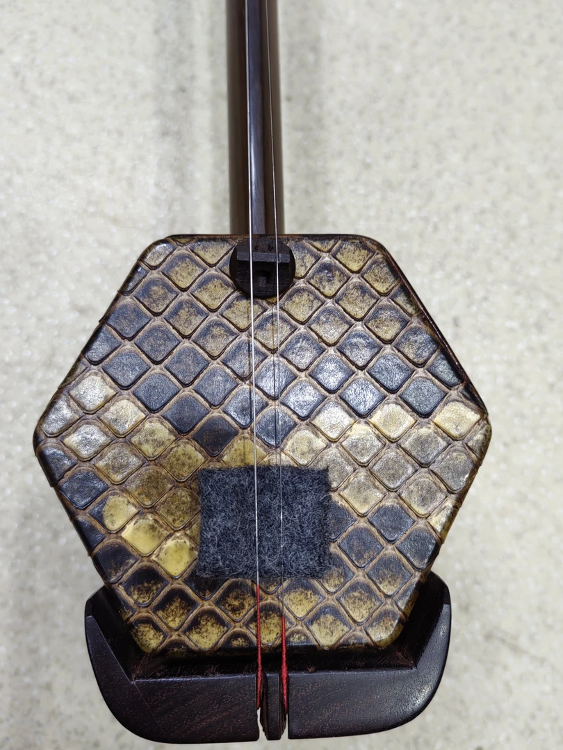 上海枫亭二胡红木二胡二胡乐器旧料老红木荷塘月色