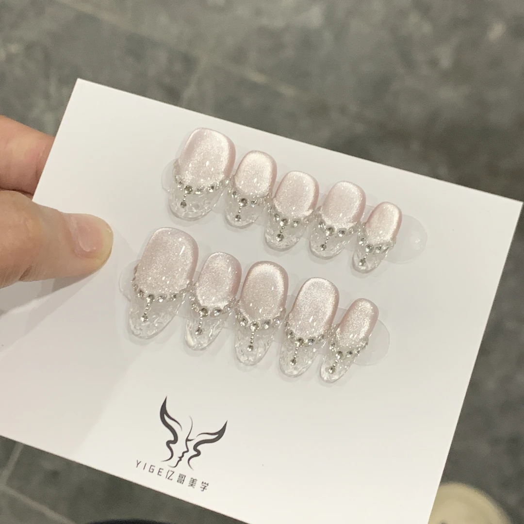 破碎感 亿霖手工高端穿戴甲