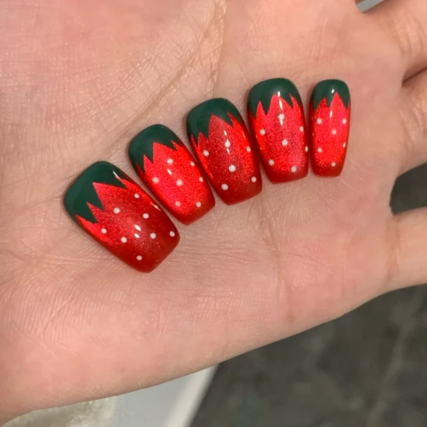 莓莓霜露 亿霖手工高端穿戴甲
