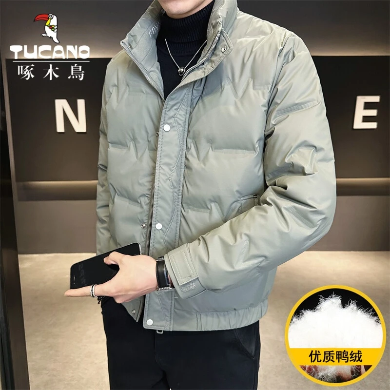 TUCANO/啄木鳥冬季免洗时尚男士羽绒服轻薄保暖鸭绒休闲加厚外套