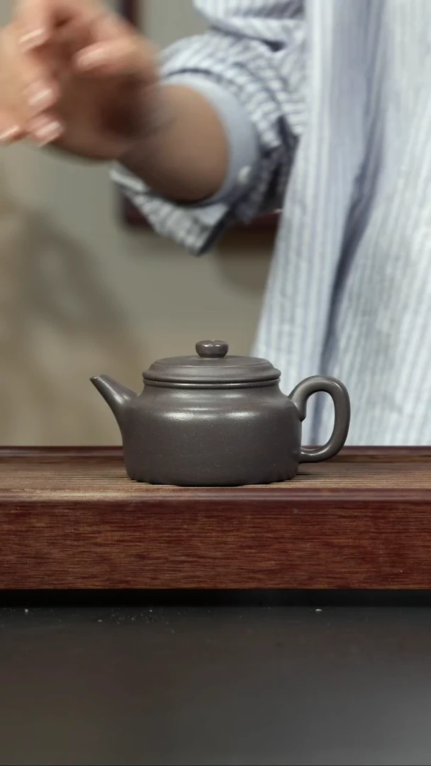【闪购商品】紫砂茶壶天青 德钟