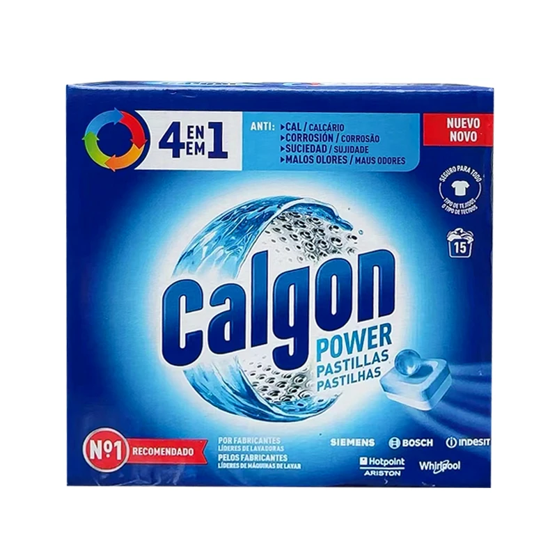 新品Calgon洗衣机脏垢污垢去污清洁缝隙清洁机槽清理颗粒泡腾片