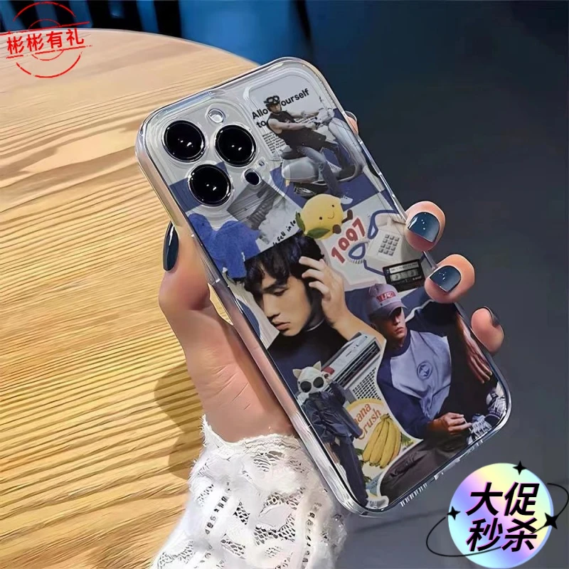 杰伦专辑海报苹果14promax手机壳iPhone15plus软壳12Pro高级硅胶x