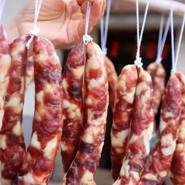 江西特产丰城香肠腊肉咸味腊肠商用批发手工风干香肠