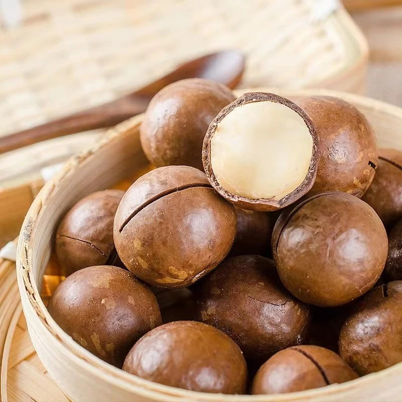 夏威夷果大开口新年新货好吃好货颗粒饱满香脆奶香味实惠坚果跨年