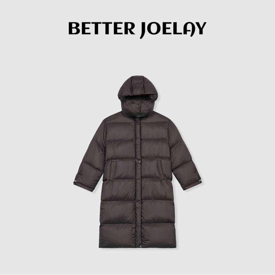 BETTER JOELAY-【安和桥】时尚长款羽绒服保暖百搭通勤风Z6420