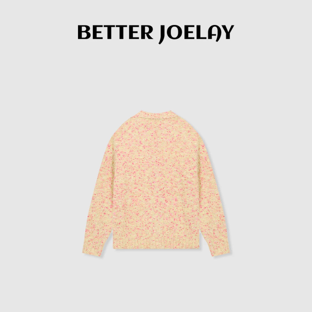 BETTER JOELAY-【彩虹浪漫】时尚针织开衫毛衣温柔百搭潮流LL5323