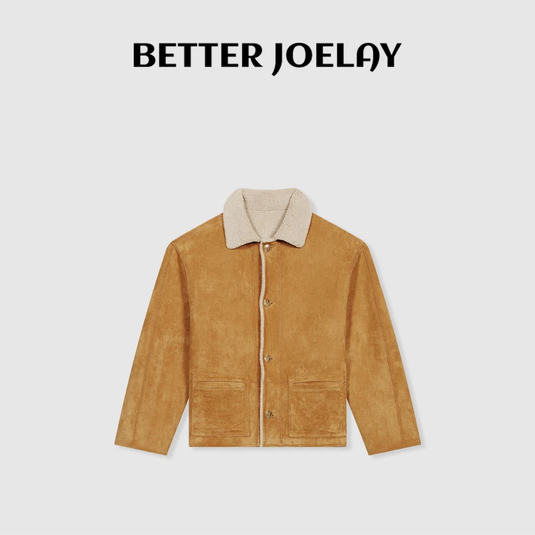 BETTERJOELAY -【榆木向阳】时尚双面穿棉衣外套百搭休闲慵懒Z4295