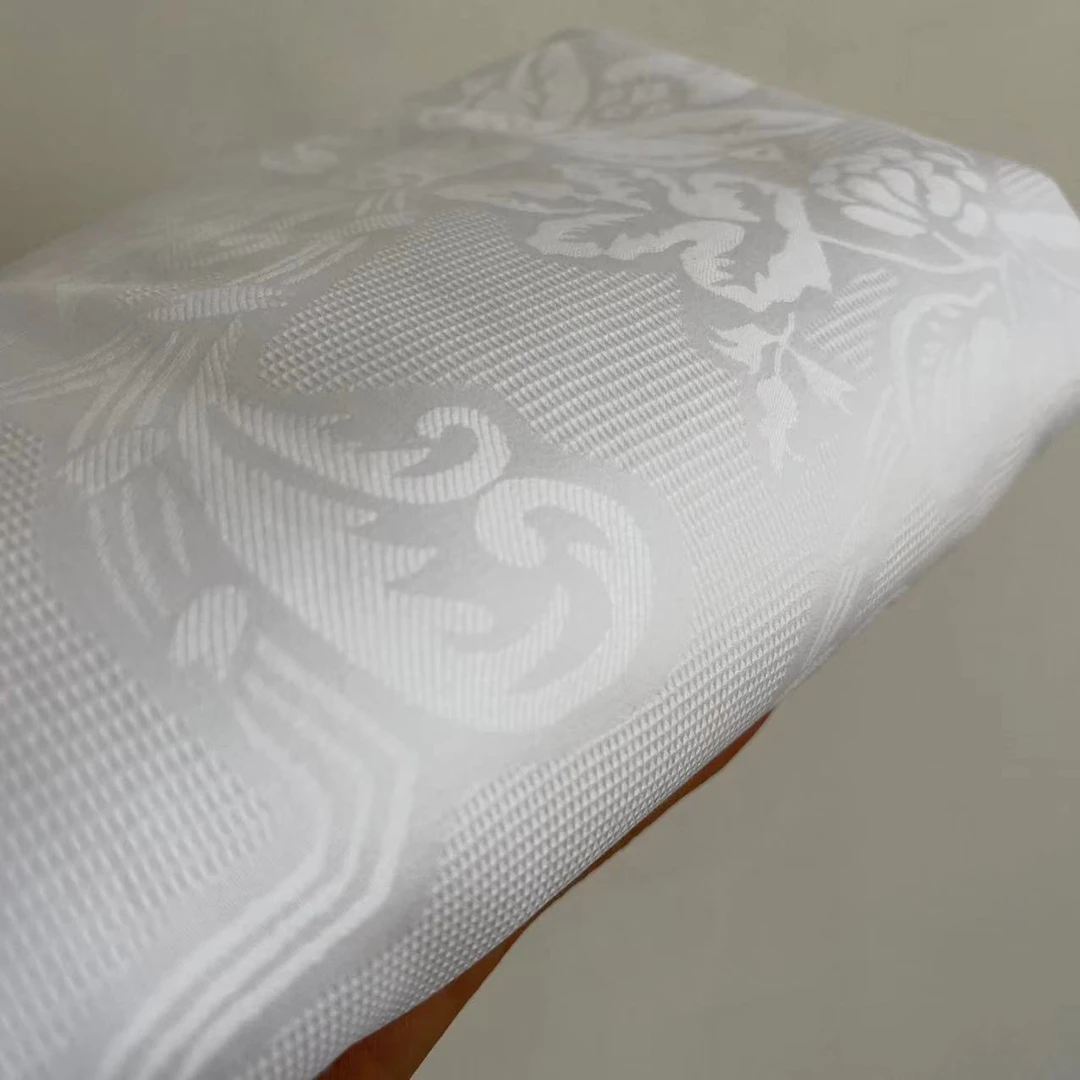 外贸尾单牛货60支贡缎提花纯棉床单单件加厚100%全棉缎纹双人睡单