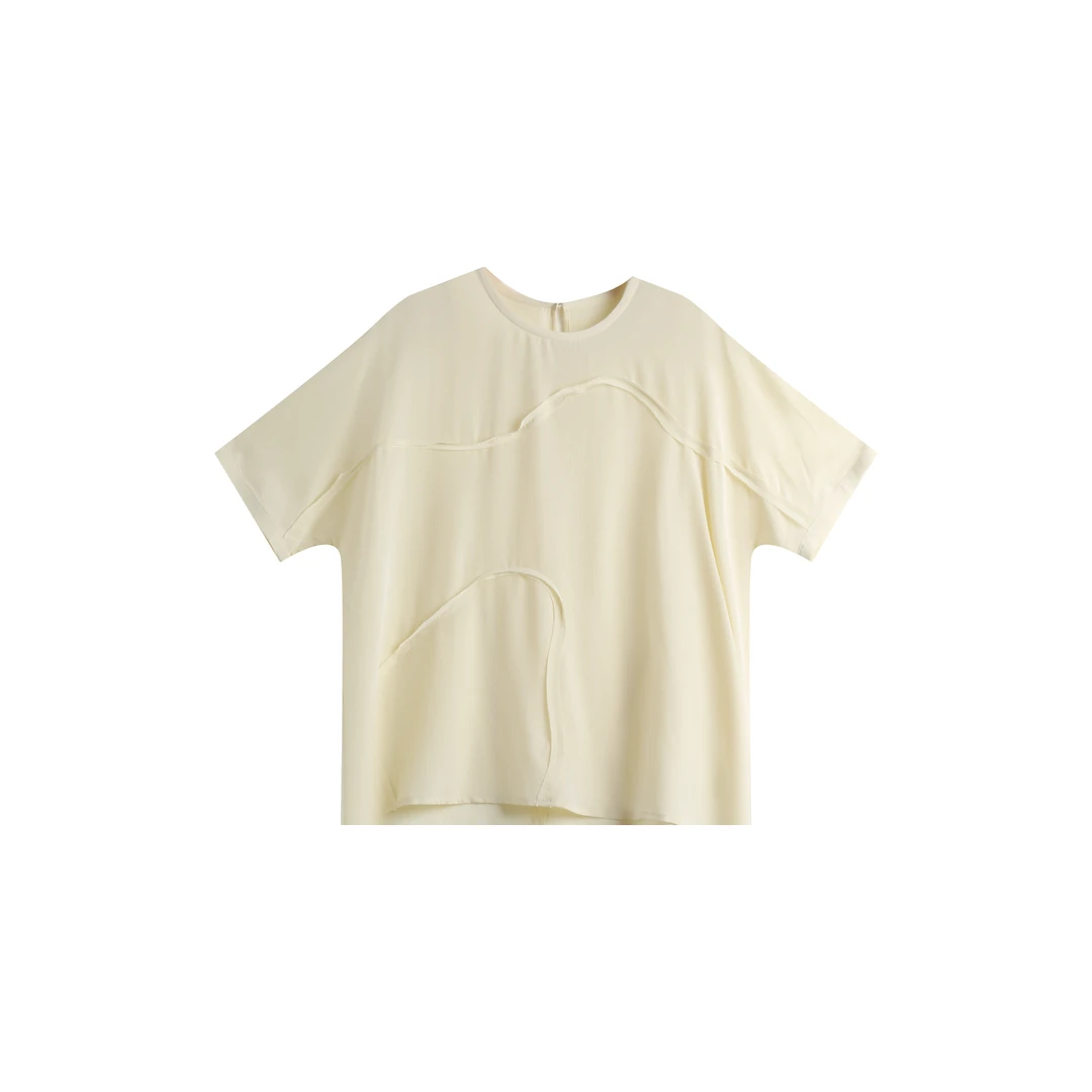 【16MM03双绉】新款桑蚕丝时尚衬衫 YJHY-622129