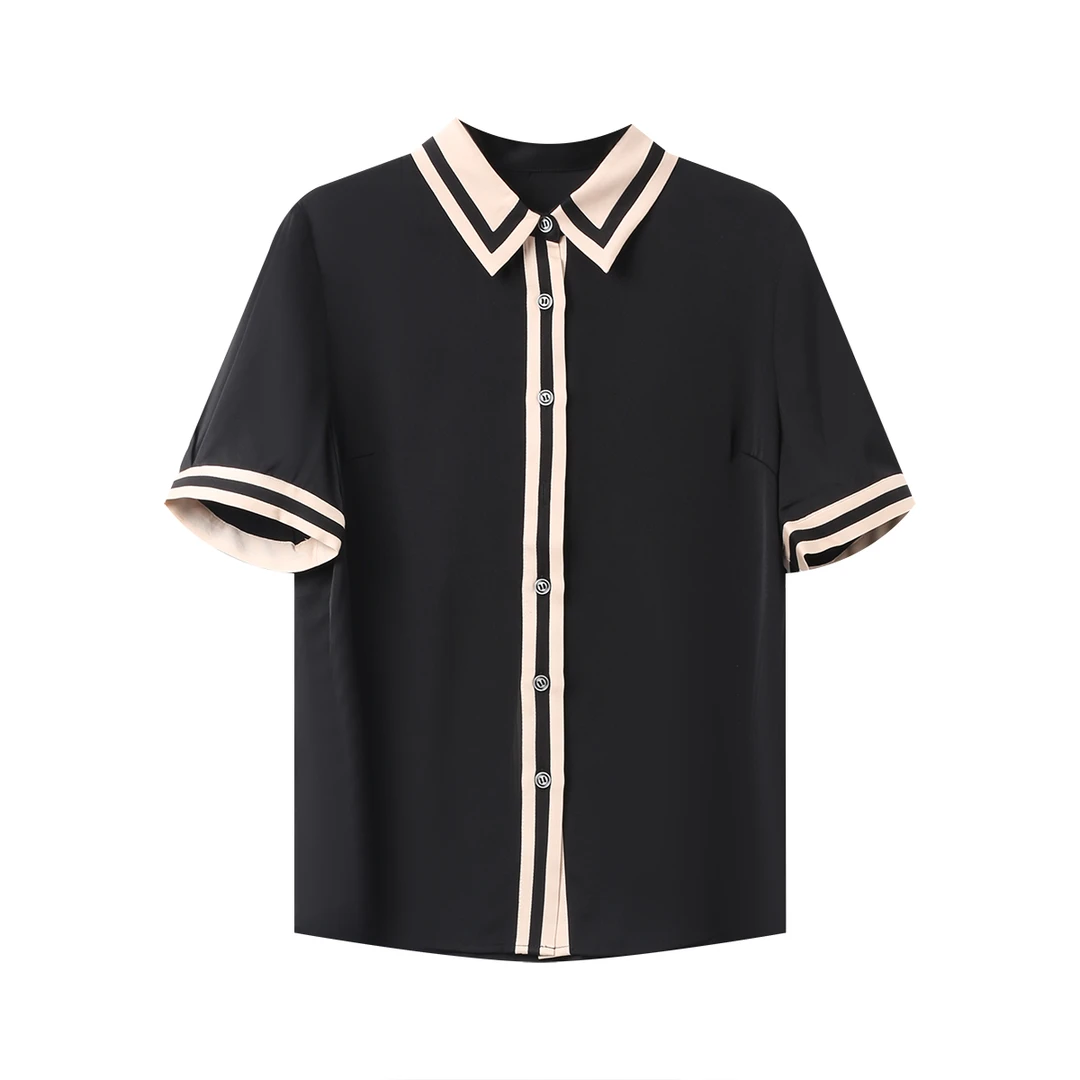 新款桑蚕丝衬衫  HYM-032