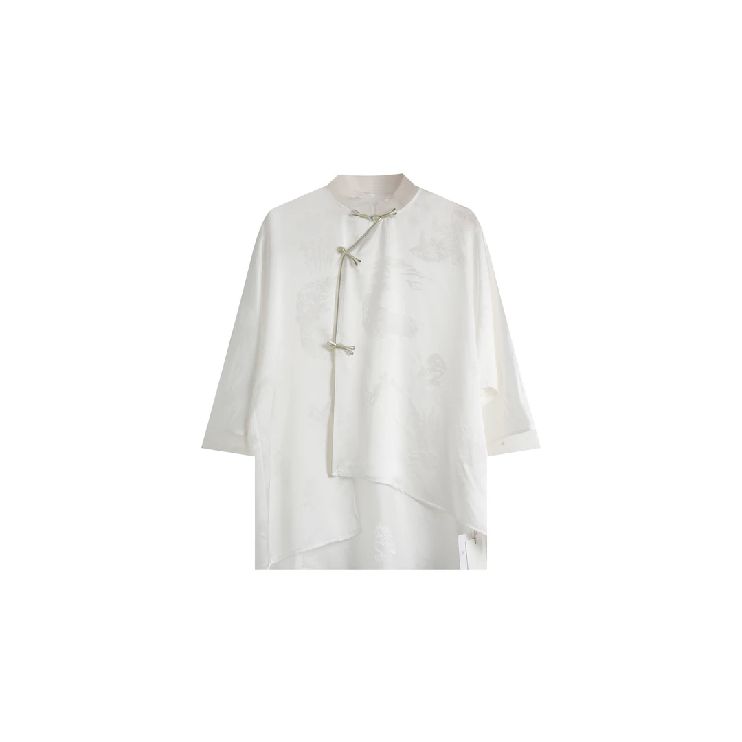 新款夏季时尚气质桑蚕丝衬衫 EE-C011