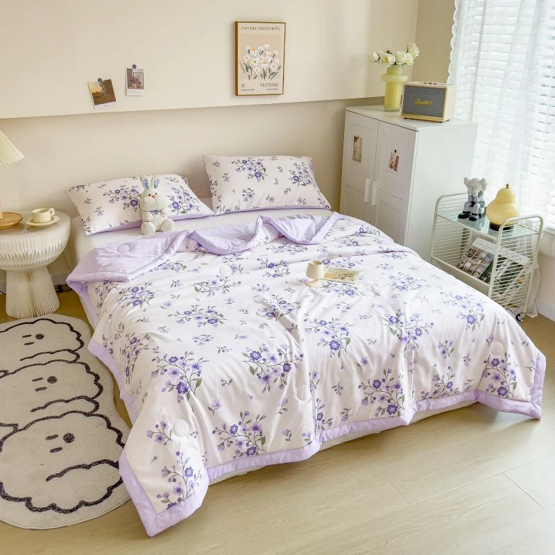 夏凉被一条花型随机尺寸随机