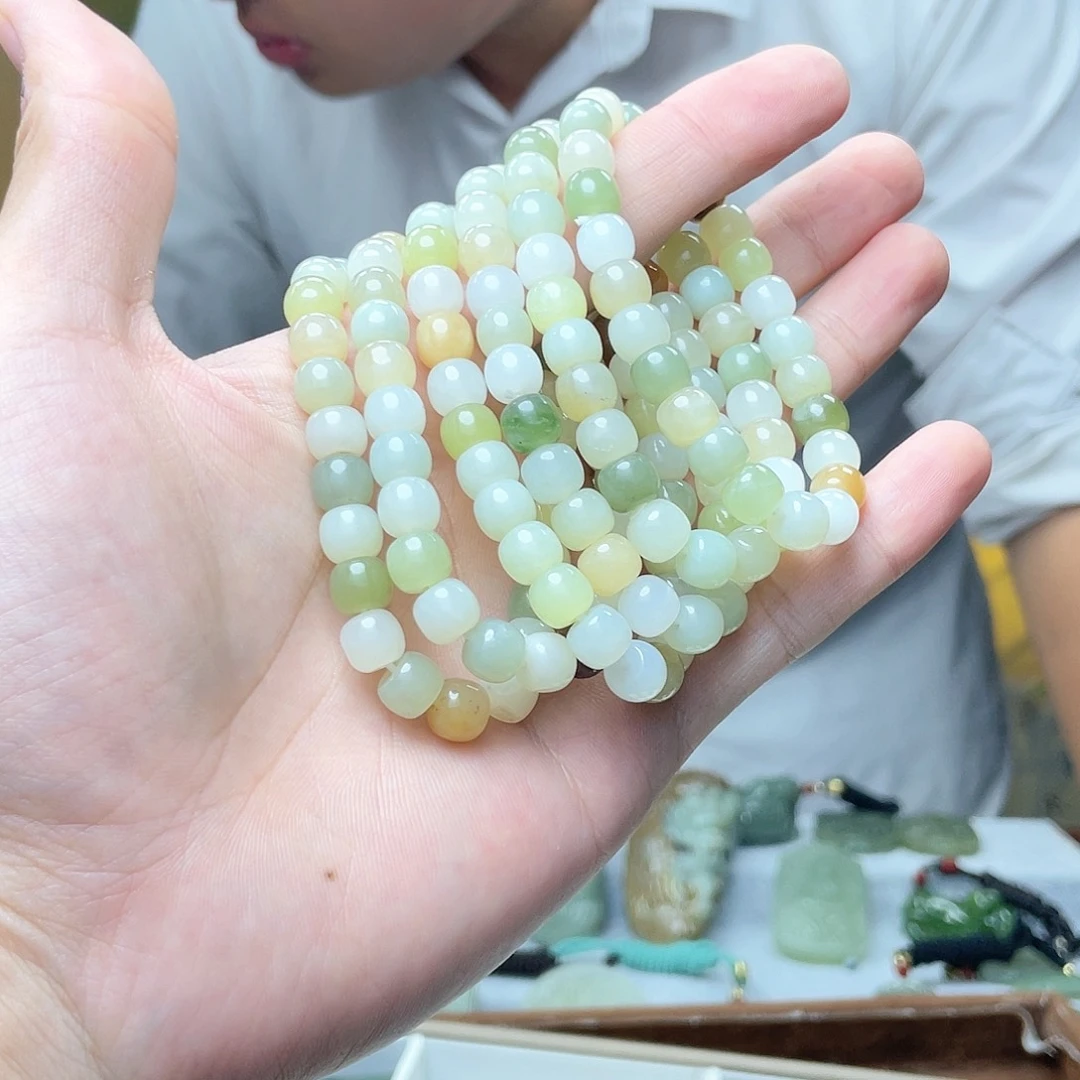 和田玉珠宝半成品未镶嵌