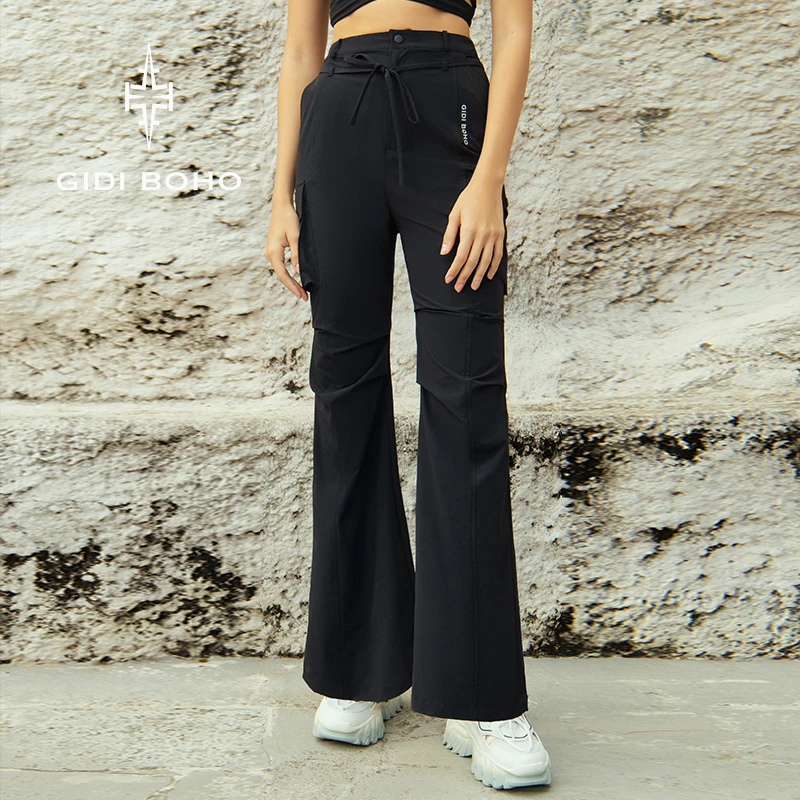 夏季新款修身运动户外透气薄款速干徒步休闲裤