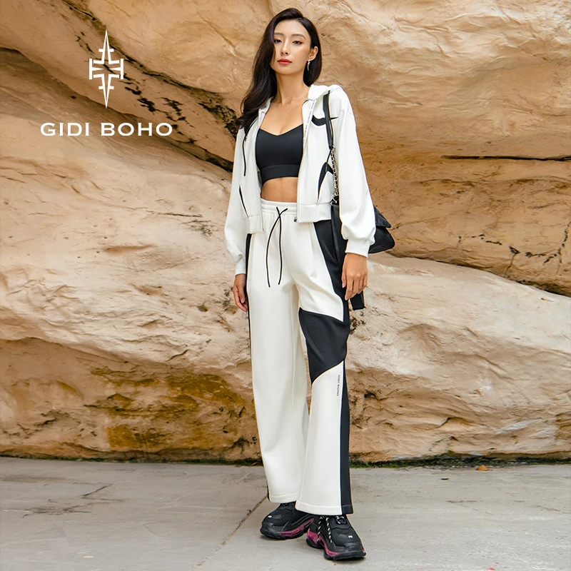GIDI BOHO/极地薄荷初秋新款显瘦时尚百搭休闲户外休闲宽松外套女