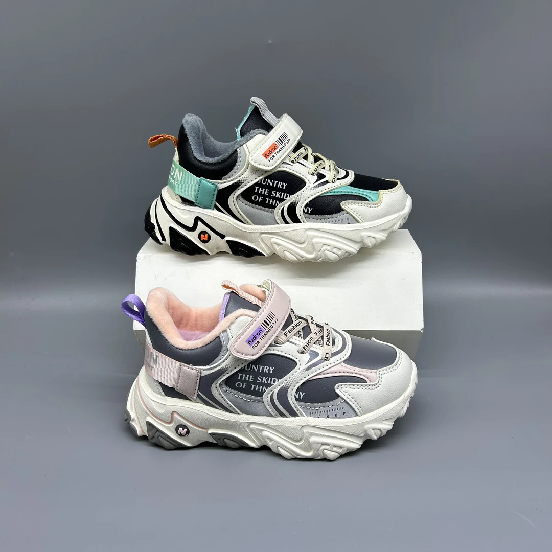 FB7080【大棉】大棉皮面冬季运动鞋28-33