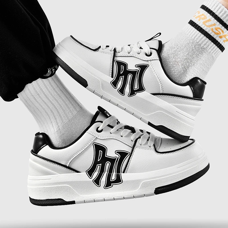 PNJ时尚低帮情侣板鞋百搭运动休闲鞋男学生韩版潮鞋增高鞋PF21072