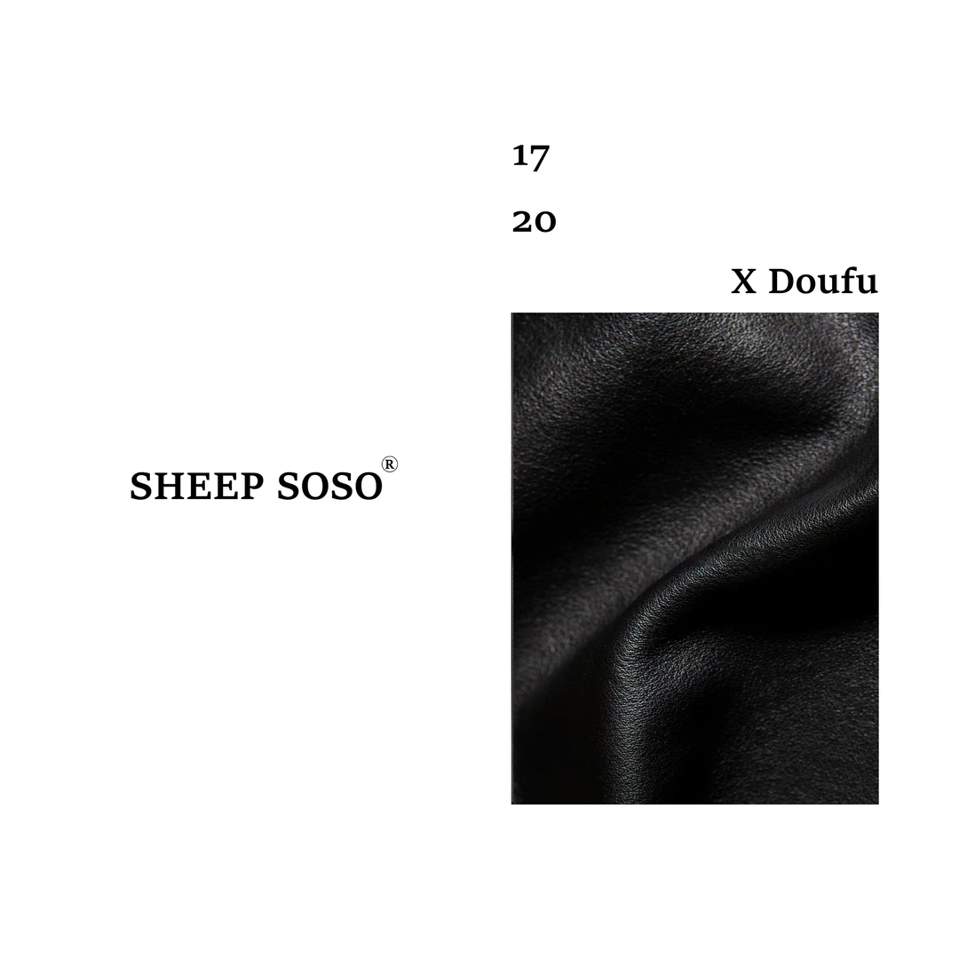 Sheep so so【杨薯条包】进口小羊皮手工重工经典高版本包包A071