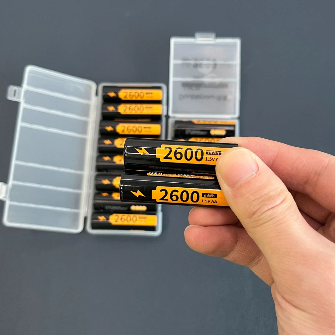 倍量5号usb可充电锂电池KTV话筒玩具五七号大容量AAA鼠标7号恒压